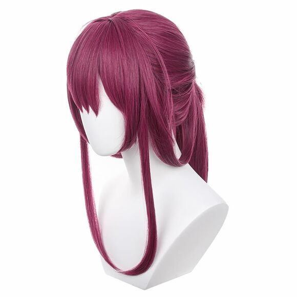 Honkai Star Rail Kafka Cosplay Wig Deep Red Wine Hair - Picture 4 of 6